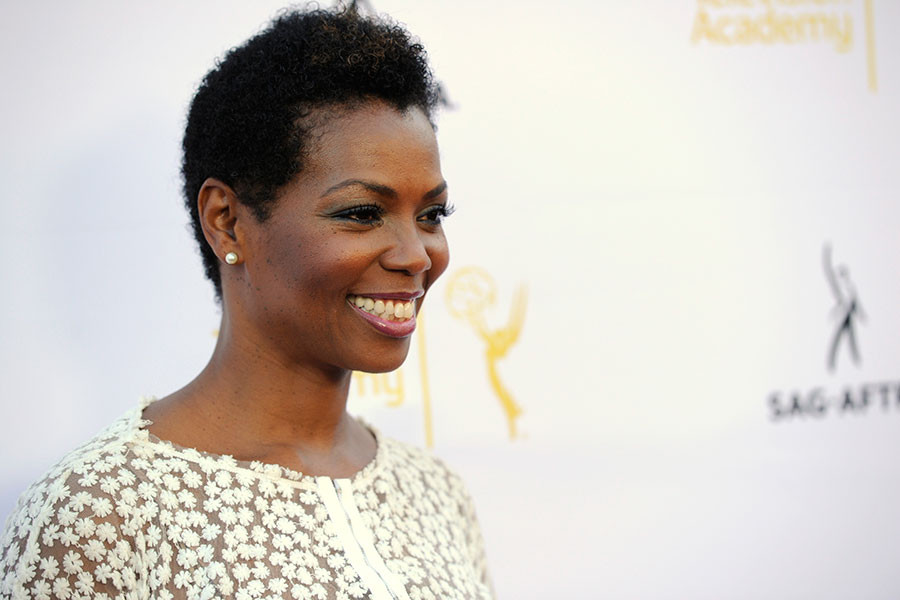 Actress Vanessa Williams arrives at Dynamic and Diverse: A 66th Emmy Awards Celebration of Diversity in the NoHo Arts District.