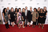 The team from We Will Rise: Ginger Shankar, Oliver Lief, Tiffany Drake,Tsehaitu Retta, Innbo Shim, Gina Nemirofsky,Tony Gerber, Beth Osisek, Alexandra Hanibel, Courtney Sexton, Isha Sesay, and Martha Adams arrive at the 2017 Television Academy Honors at t