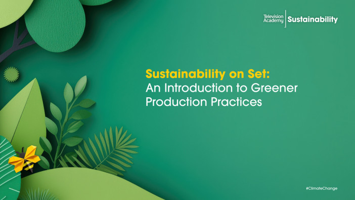 Earth Month: Sustainability On Set