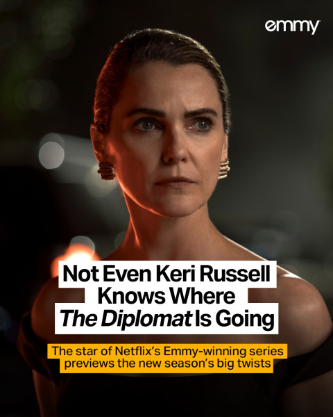 Ahead of today’s Season 4 premiere on @netflix, “The Diplomat” star Keri Russell unpacked the season...