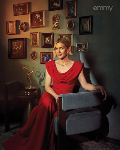 Take another look inside the 78th Emmys photo room where the stars celebrated their night in style....