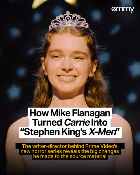 With Mike Flanagan’s "Carrie: now streaming on Prime Video, go behind the scenes of his adaptation o...